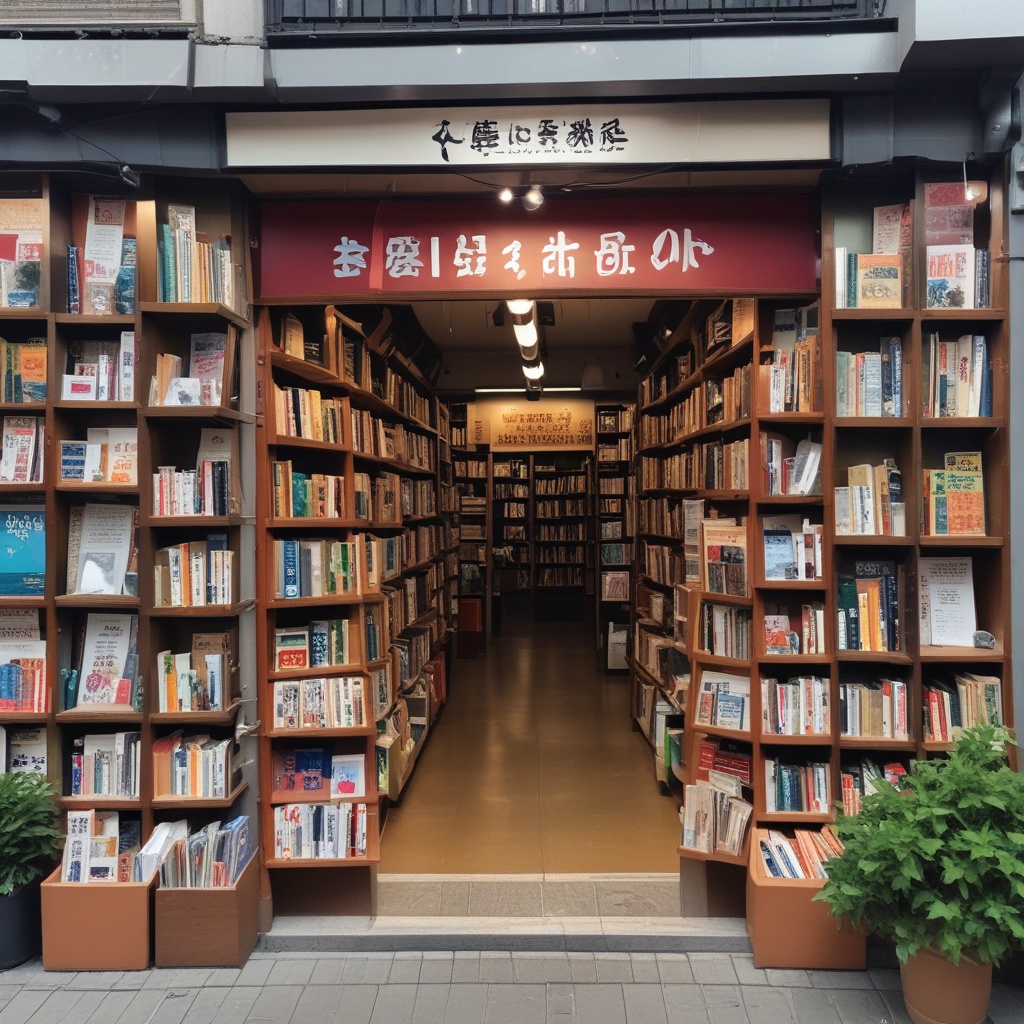 Diverse bookstore in Suminoe, Osaka